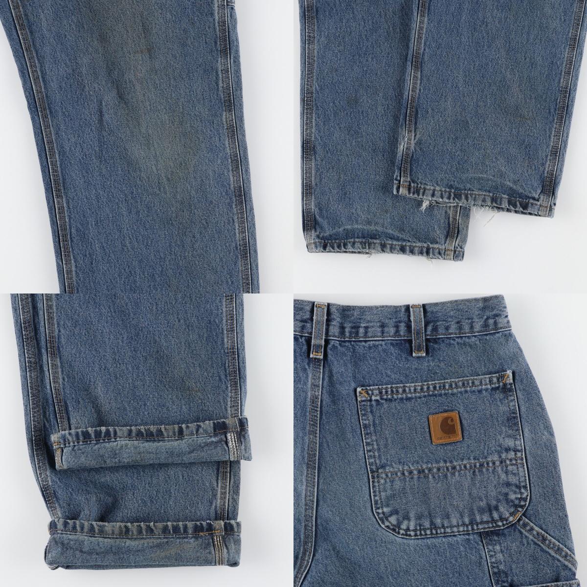 古着 カーハート Carhartt Original Dungaree Fit デニム ペインターパンツ メンズw33 /eaa421228_画像6