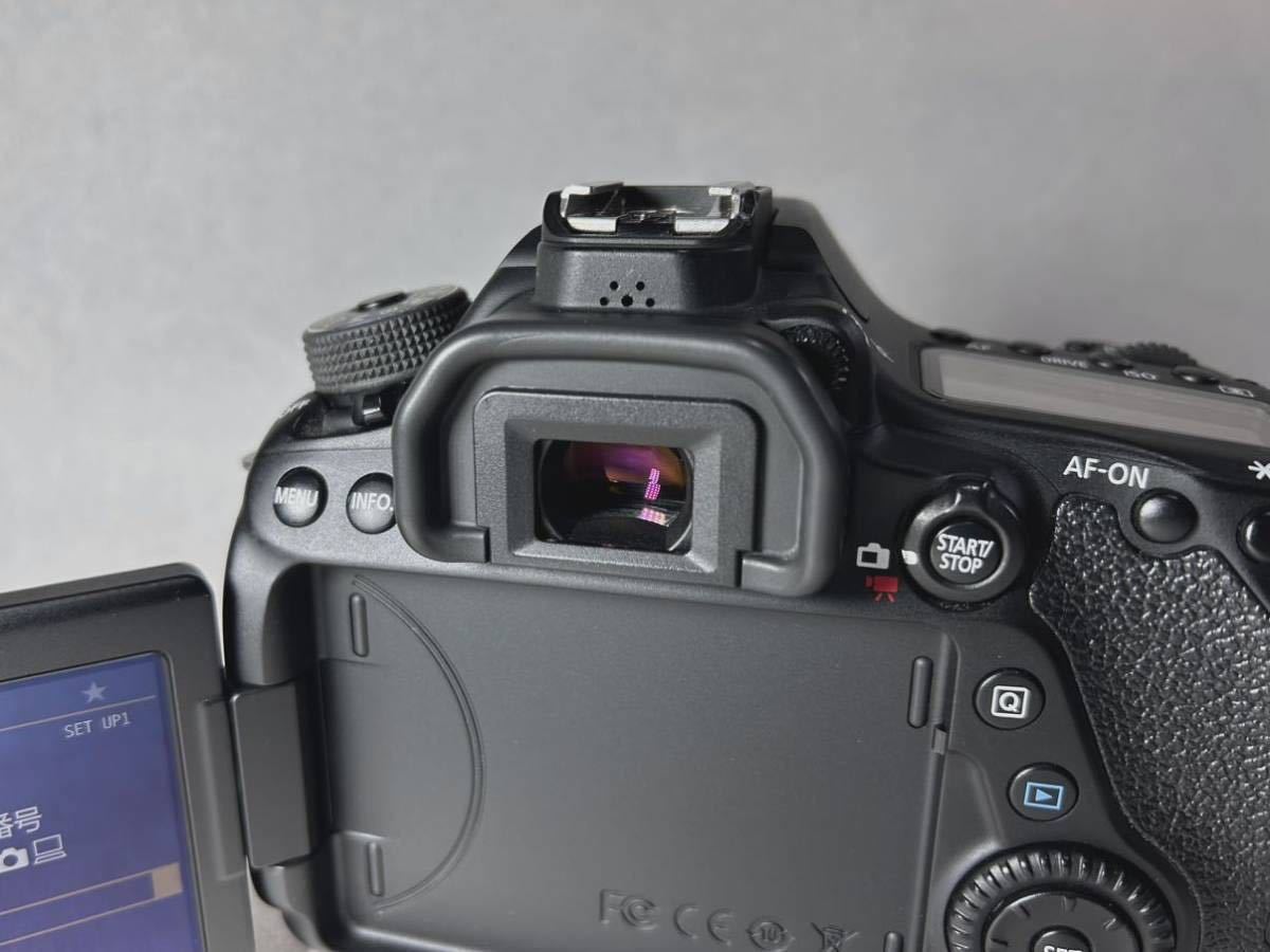 Canon EOS 80D ボディ デジタル 一眼レフ カメラ キヤノン 写真 撮影 バッテリー ストラップ 充電器 説明書_画像8