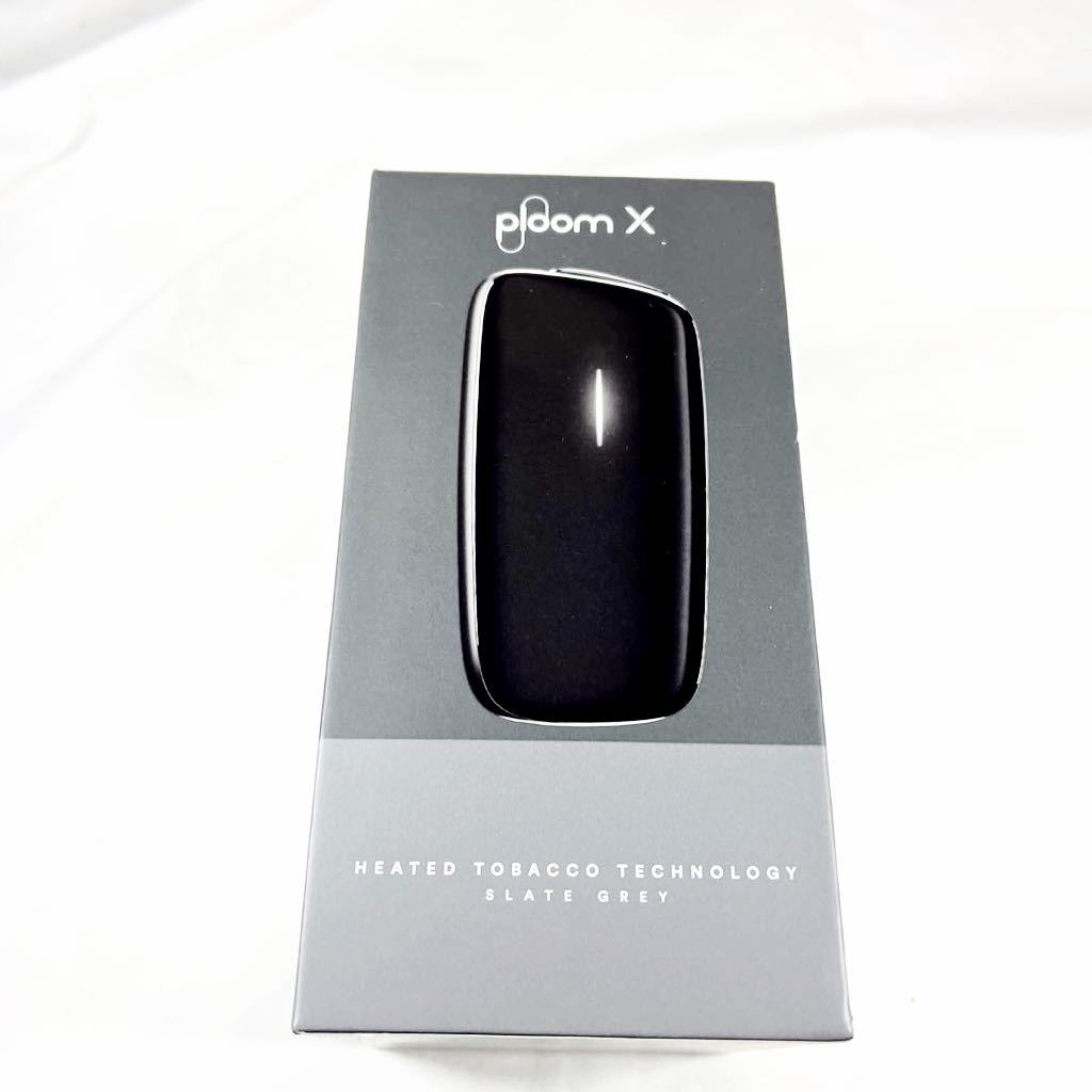 ploom X プルームエックス 電子タバコ 加熱式たばこ スレートグレイ プルームX 充電済み　清掃済み【OKMR266】_画像7