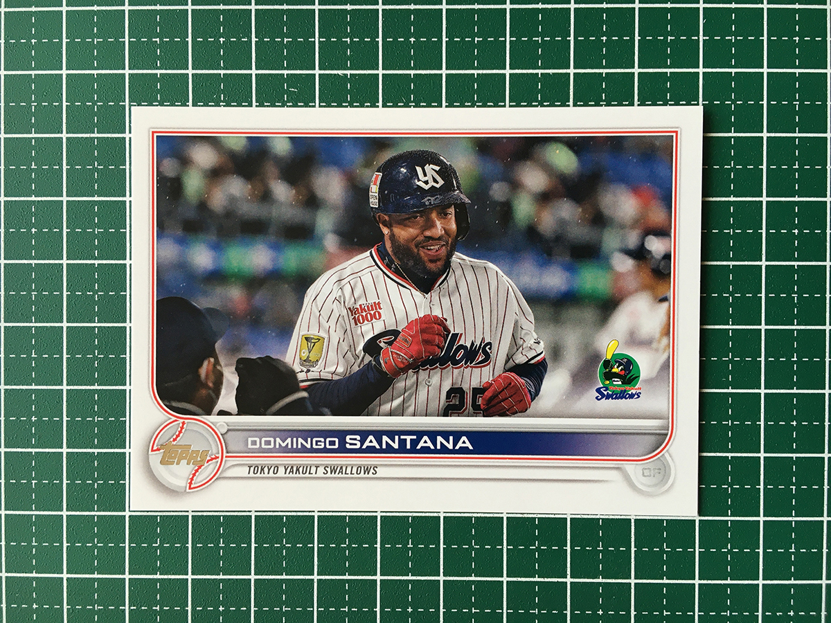 ★TOPPS NPB 2022 #134 ドミンゴ・サンタナ［東京ヤクルトスワローズ］ベースカード「BASE」★の画像1