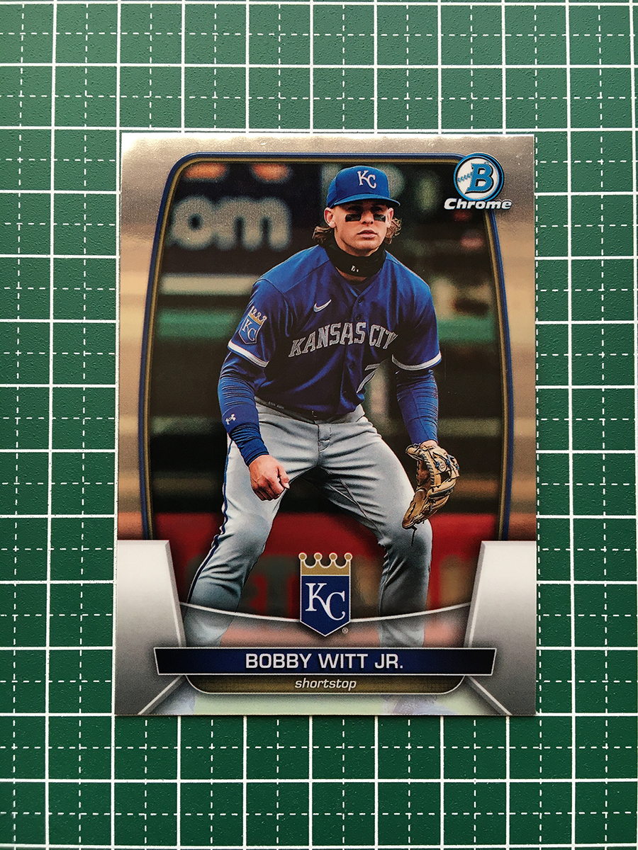 ★TOPPS MLB 2023 BOWMAN CHROME #79 BOBBY WITT JR.［KANSAS CITY ROYALS］ベースカード「BASE」★_画像1