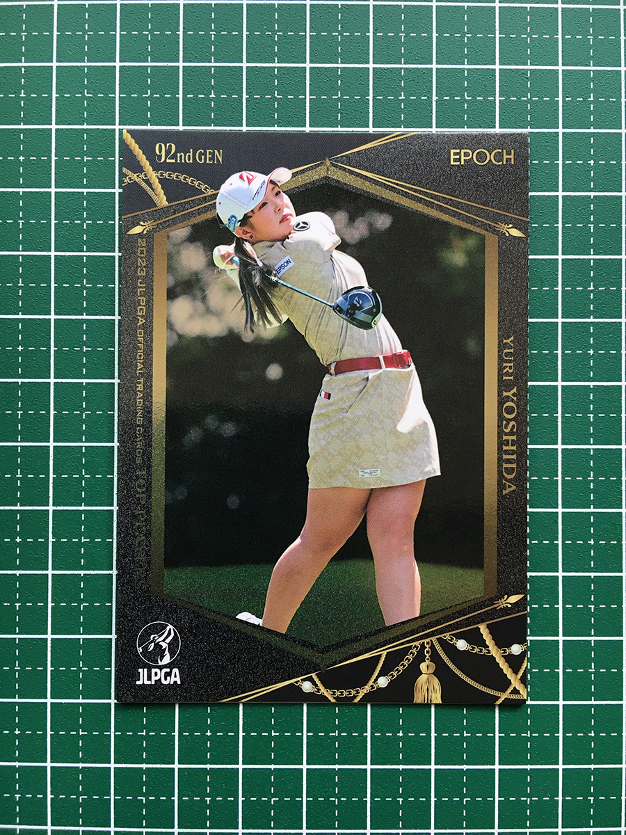 ★EPOCH 2023 JLPGA 女子ゴルフ TOP PLAYERS #05 吉田優利［エプソン］レギュラーカード★_画像1