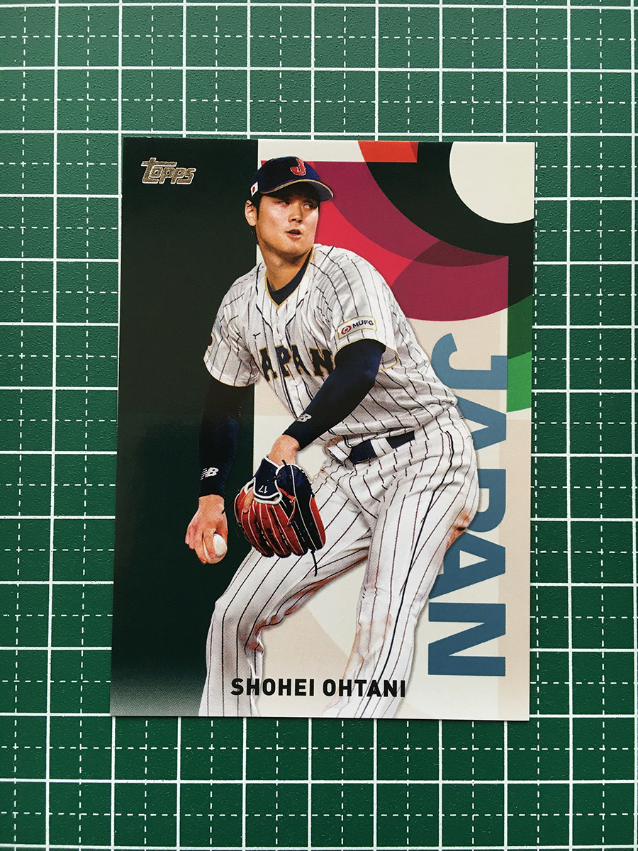 ★TOPPS MLB 2023 JAPAN EDITION #WBC-12 大谷翔平／SHOHEI OHTANI［侍ジャパン］インサートカード「WBC JAPANESE NATIONAL TEAM」★の画像1