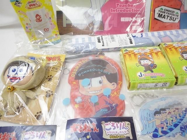 【同梱可】中古品 アニメ おそ松さん のみ けも松さん ぬいぐるみ マスコット キーホルダー 等 グッズセット_画像4