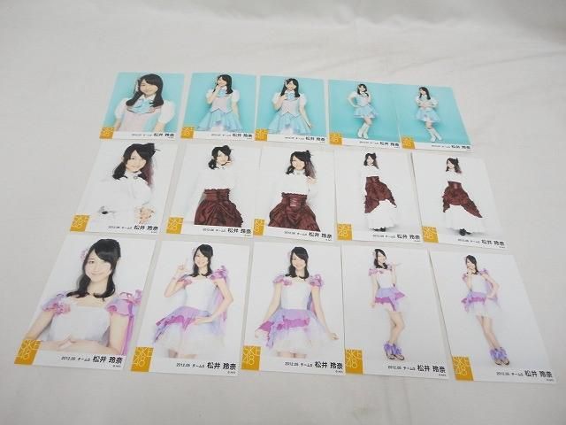 【同梱可】中古品 アイドル SKE48 松井玲奈 のみ 生写真 12コンプ 60枚 2011.05 チームS 等 グッズセット_画像4