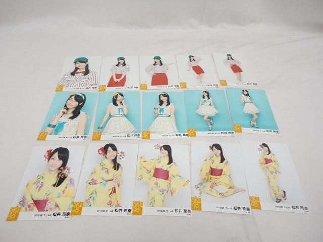 【同梱可】中古品 アイドル SKE48 松井玲奈 のみ 生写真 12コンプ 60枚 2011.05 チームS 等 グッズセット_画像3