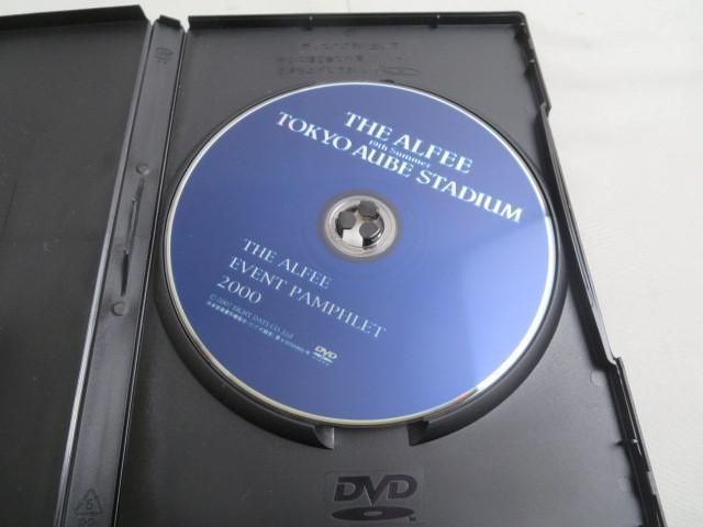 【同梱可】中古品 アーティスト THE ALFEE EVENT PAMPHLET 2000 LIVE DVD_画像4