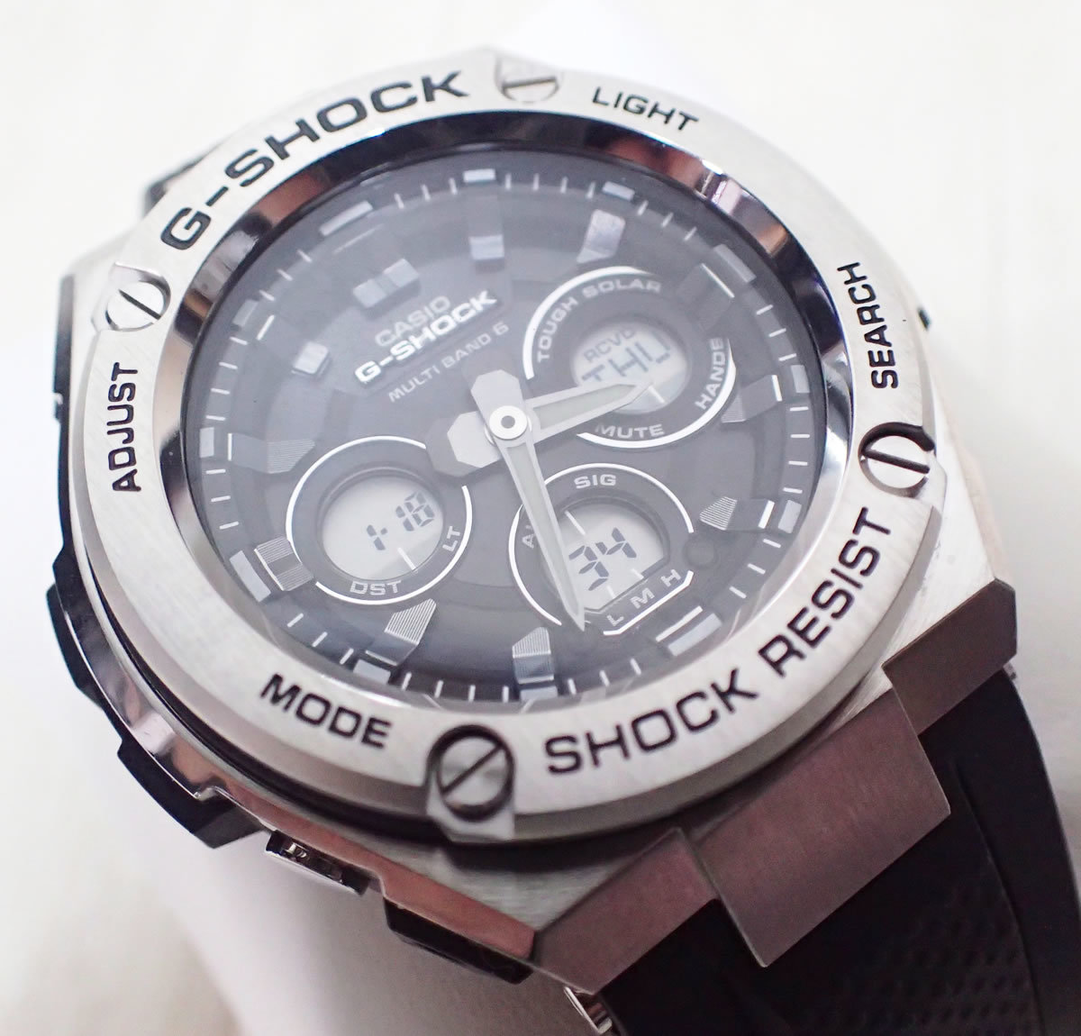 きれいめ CASIO カシオ G-SHOCK GST-W310 ソーラー 電波 メンズ腕時計　発送520円～　_画像5
