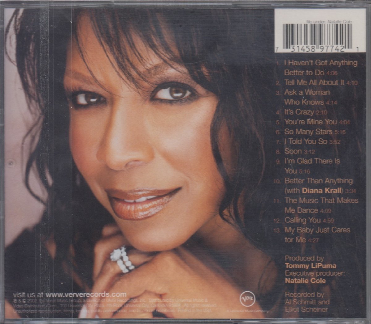 Natalie Cole ナタリー・コール / Ask A Woman Who Knows ★中古輸入盤 /314589774-2/240126の画像2