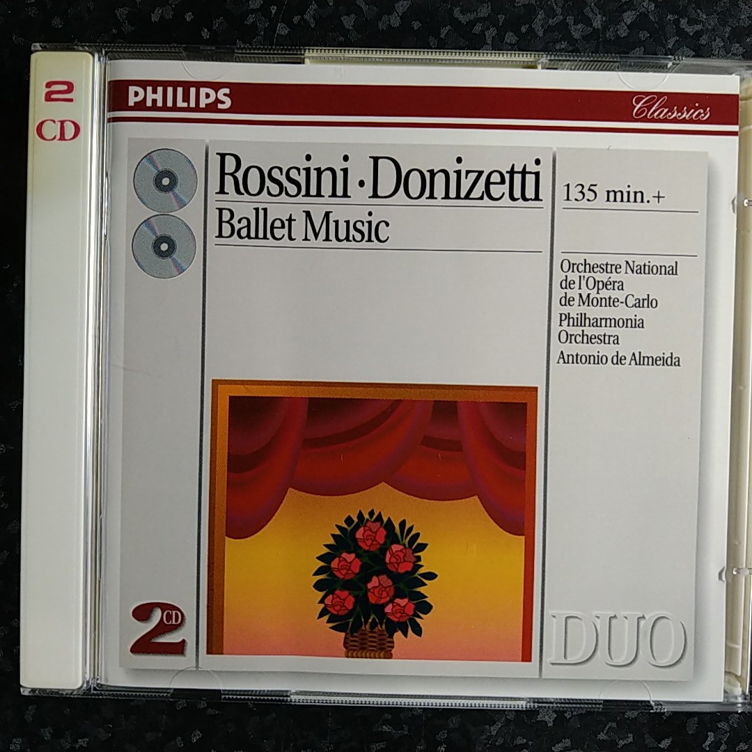 b（独盤 2CD）アルメイダ ロッシーニ ドニゼッティ バレー音楽の画像1