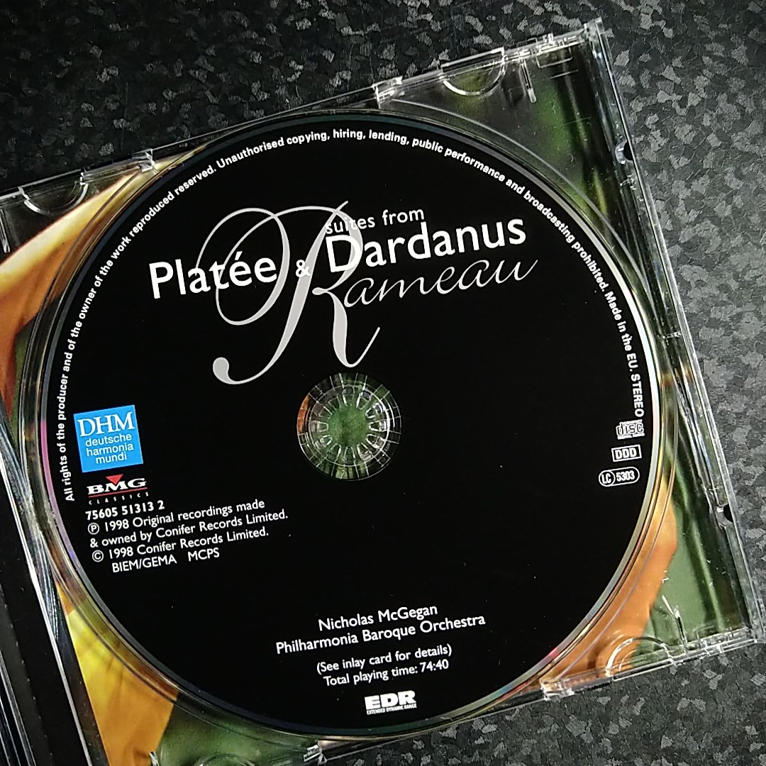 b（輸入盤）マギーガン　ラモー　プラテー　ダルダニュス　組曲　McGegan Rameau Platee Dardanus_画像5