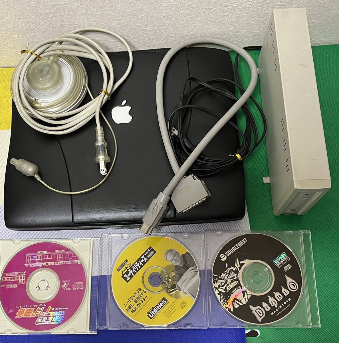 Macintosh PowerBook G3 and BUFFALO DSC A2000 and ソフト３枚_画像1