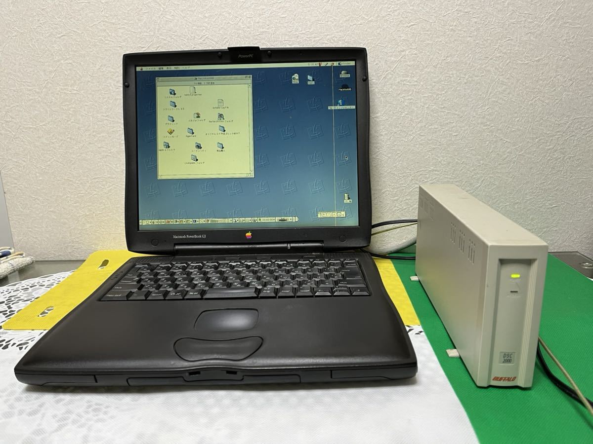 Macintosh PowerBook G3 and BUFFALO DSC A2000 and ソフト３枚_画像9