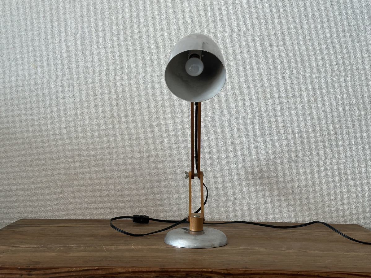 希少『マックランプ』MAC LAMP 木製アームランプ コンランショップ ハビタ Habitat Conran 古道具 ヴィンテージ クウネル イギリス ライト_画像5
