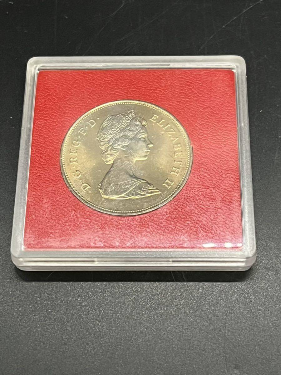 1981年 チャールズ皇太子殿下ご成婚記念クラウン貨 記念メダル _画像3