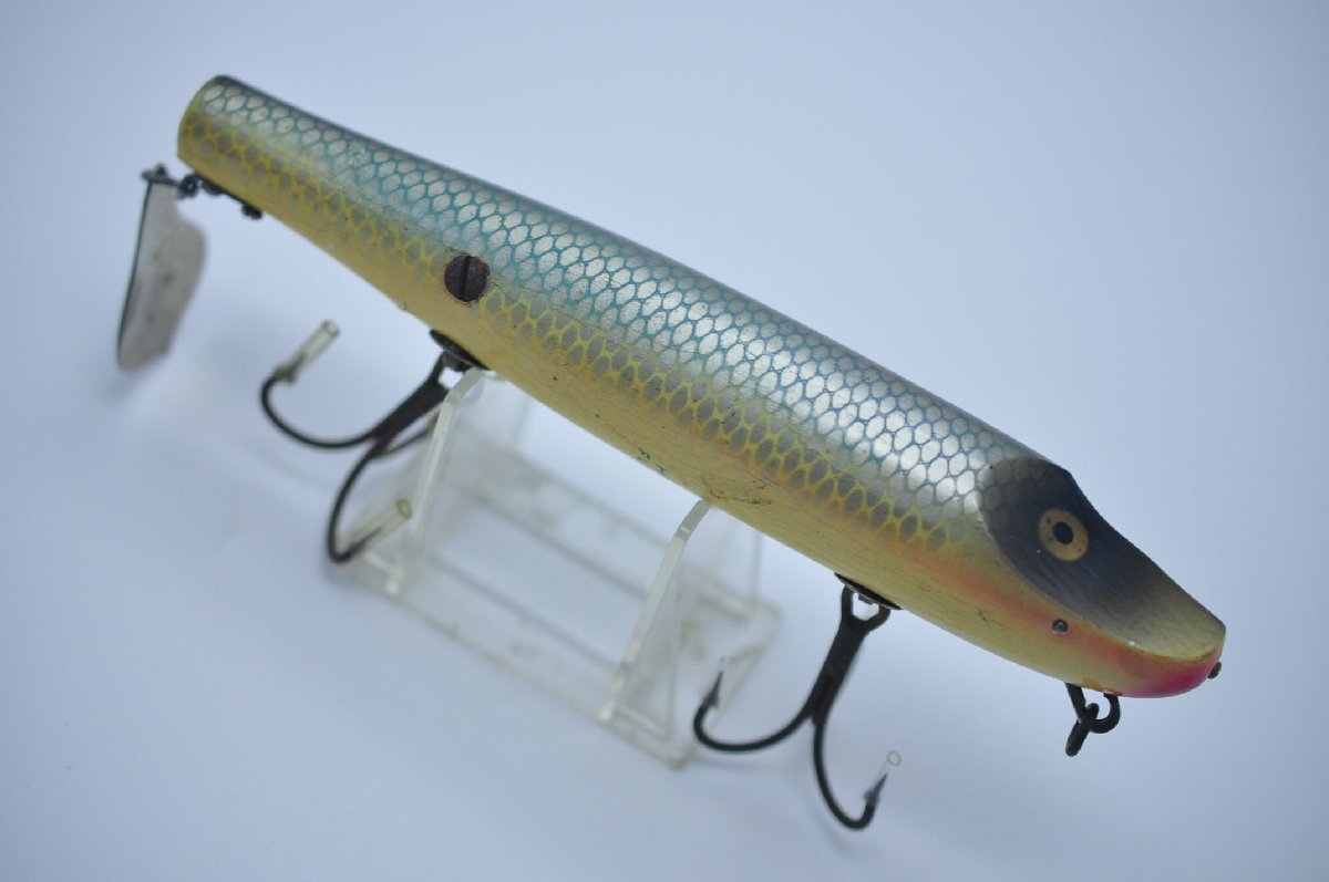 オールド ヘドン ウッド マスキーフラップテール Heddon Wood Musky Flaptail Flap Tail_画像2