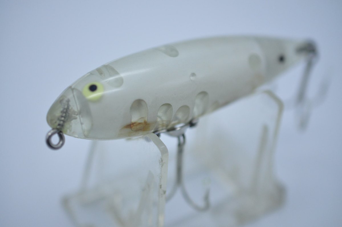 オールド ヘドン ザラ2 Heddon Zara II C クリア 縦ワレ 吹き目 箱付_画像6