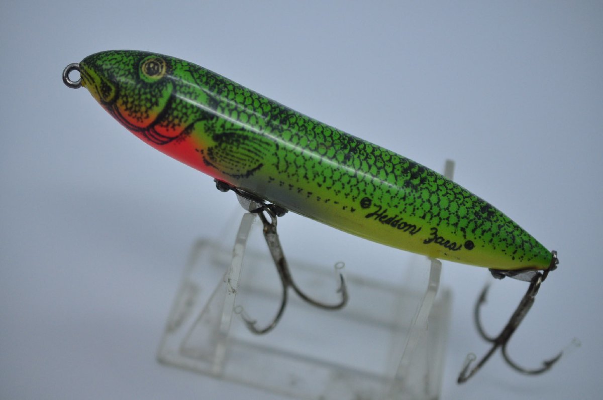 オールド ヘドン ソリザラ 3rd ザラスプーク Heddon Zara Spook JMP 前期 縦ワレ ナチュラル系 #2_画像1