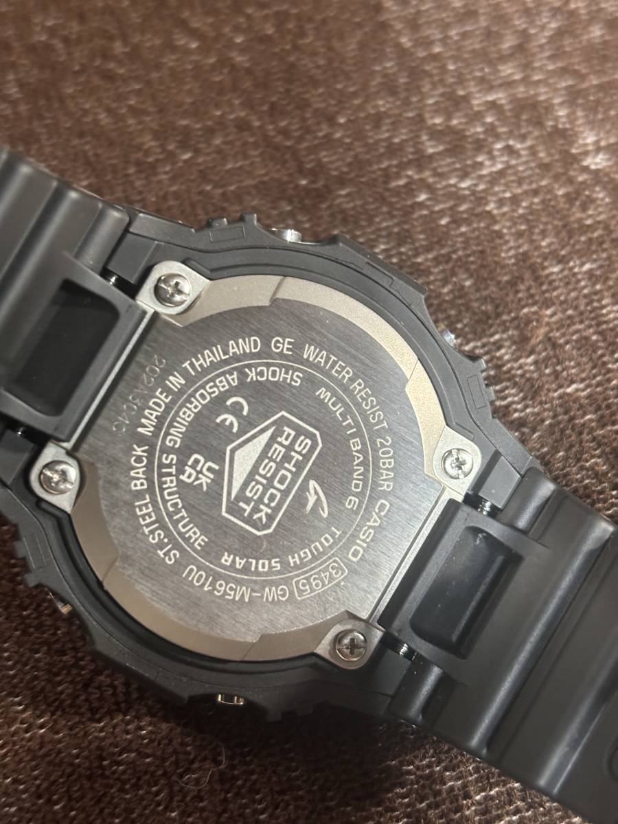 ◆新品同様◆カシオ G-SHOCK （GW-M5610U-1BJF）_画像5