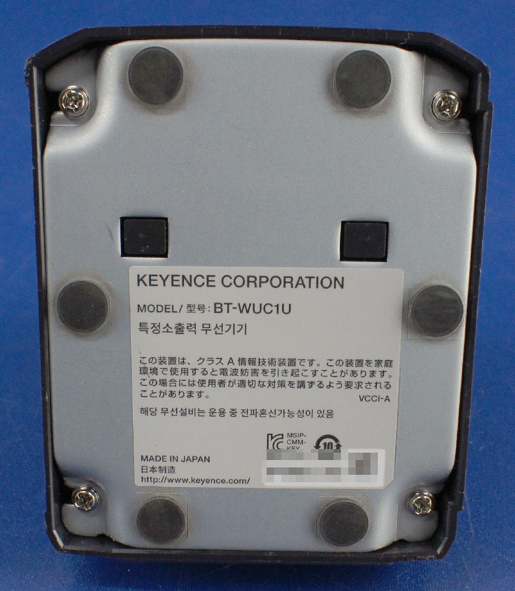 KEYENCE ハンディターミナル BT-W100 充電スタンドBT-WUC1U付き F020801の画像4