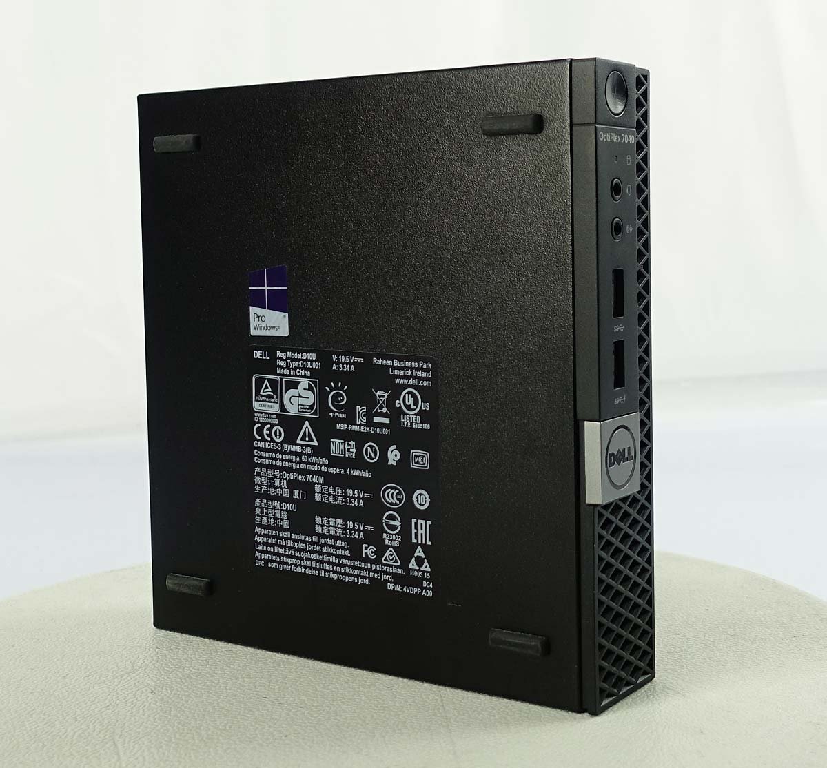 レターパック 超コンパクト DELL OptiPlex 7040 Micro/Core i7 6700T/メモリ8GB/SSD256GB/HDD1TB/Windows10 OS有 デスク PC デル S022218H