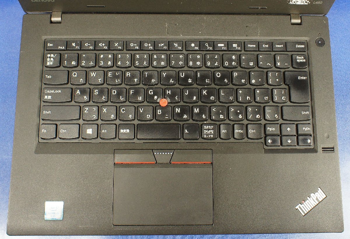 OS無し訳あり 14型 Lenovo ThinkPad L460/Core i5 6200U/メモリ8GB/HDD無/ノート PC F021507Kの画像4