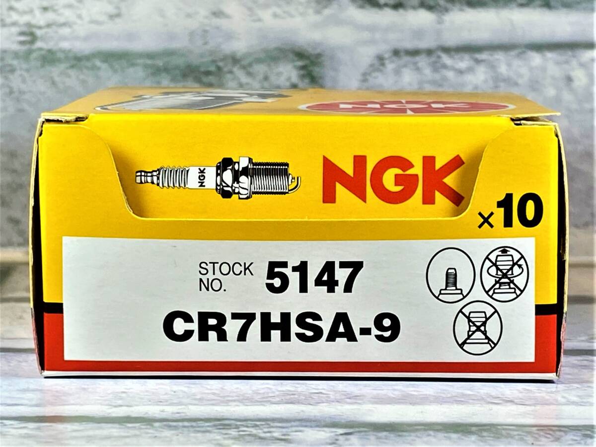 ＮＧＫ　ＣＲ７ＨＳＡ－９　ホンダ　ベンリィ、プロ　ＡＡ０３　１１～１５　適合　新品！_画像3