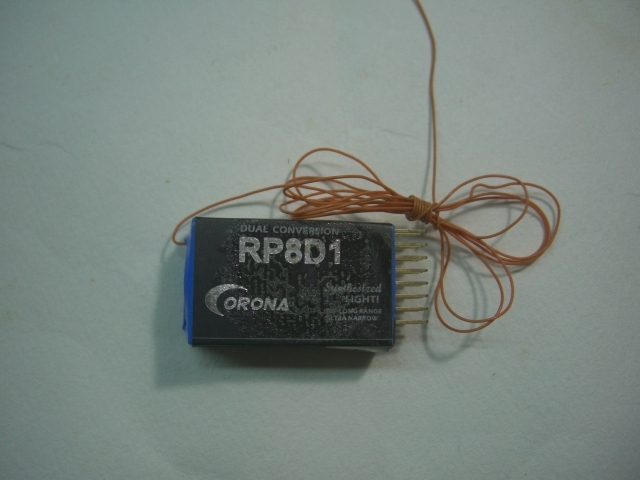 CORONA 受信機 RP8D1　72MHz 8チャンネル DUAL CONVERSION_画像2