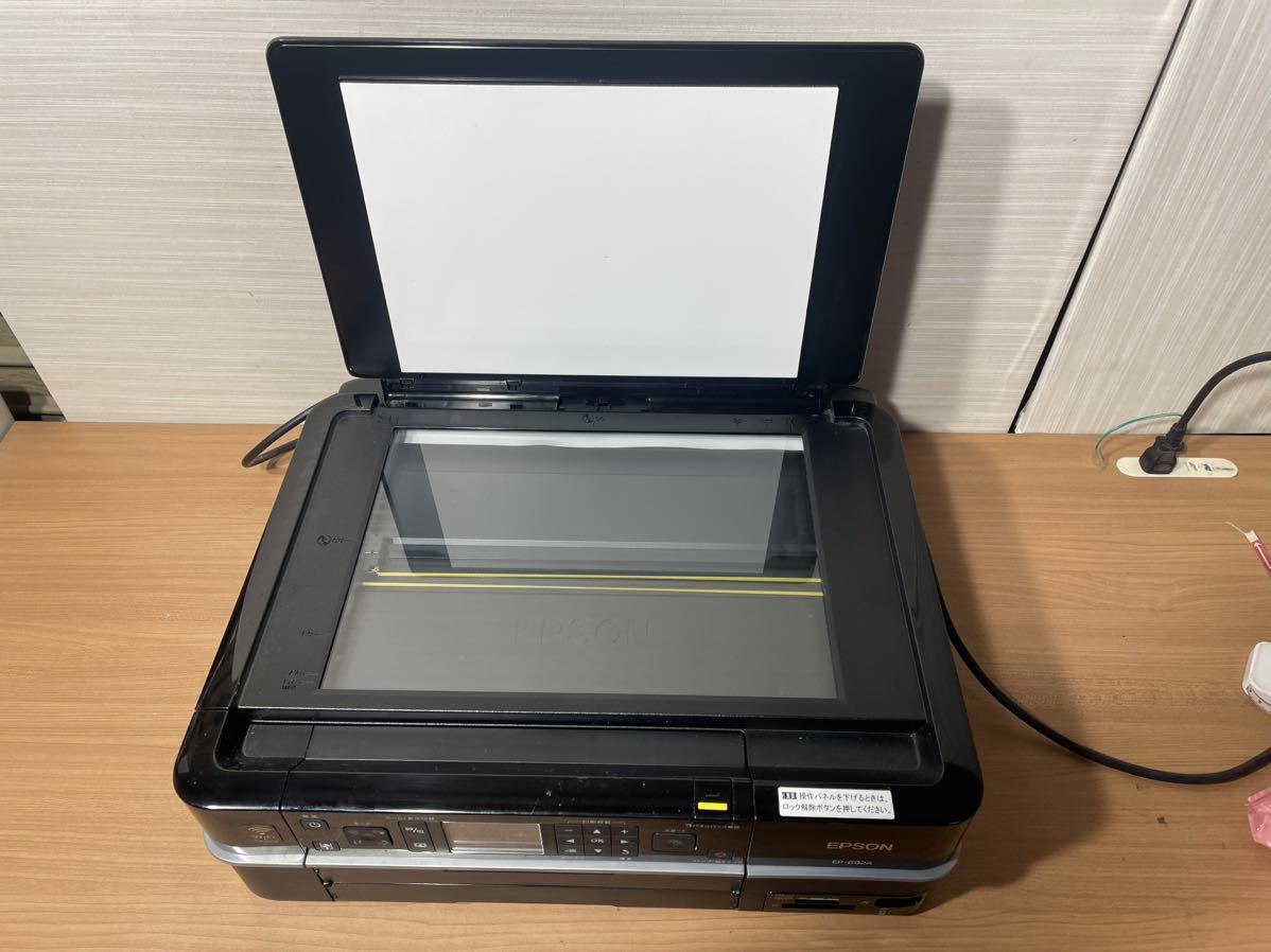 EPSON プリンター EP-802A 動作確認済品 2009年製 エプソン インクジェットプリンター インクジェット 美品_画像3