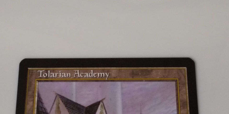 MTG　Tolarian Academy　1枚　USG　英語　トレイリアのアカデミー_画像2