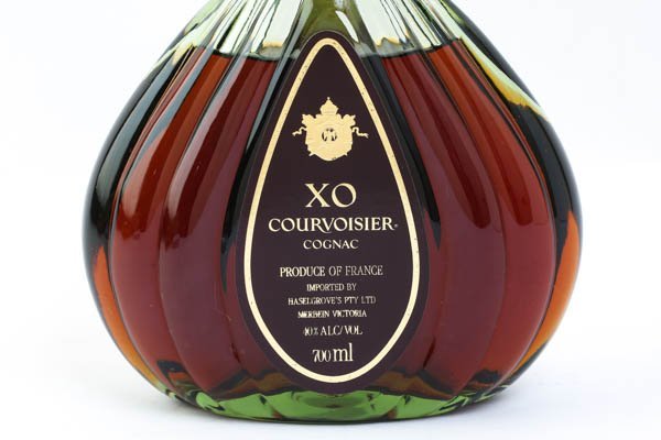 COURVOISIER クルボアジェ XO グリーンボトル ブランデー コニャック 旧ボトル 40度 700ml #4312_画像4