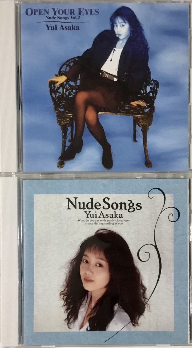 ☆ 浅香唯 CD2枚 ヌード・ソングス OPEN YOUR EYES Nude Songs Vol.2_画像2