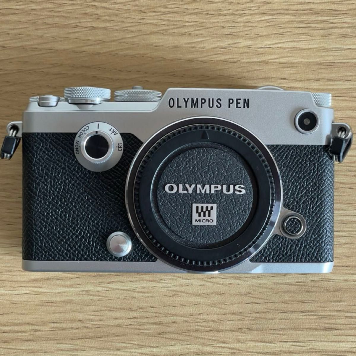 極美品 OLYMPUS PEN-F ボディ シルバー ミラーレス一眼レフカメラ オリンパス マイクロフォーサーズ