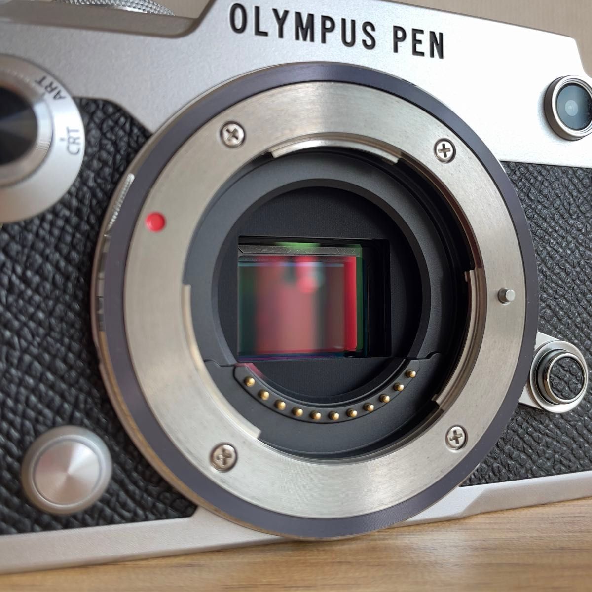 極美品 OLYMPUS PEN-F ボディ シルバー ミラーレス一眼レフカメラ オリンパス マイクロフォーサーズ