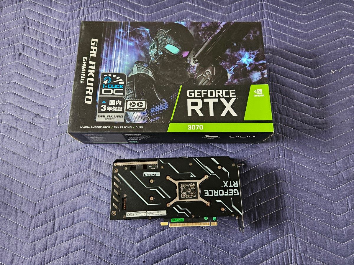 ガラクロ　RTX3070