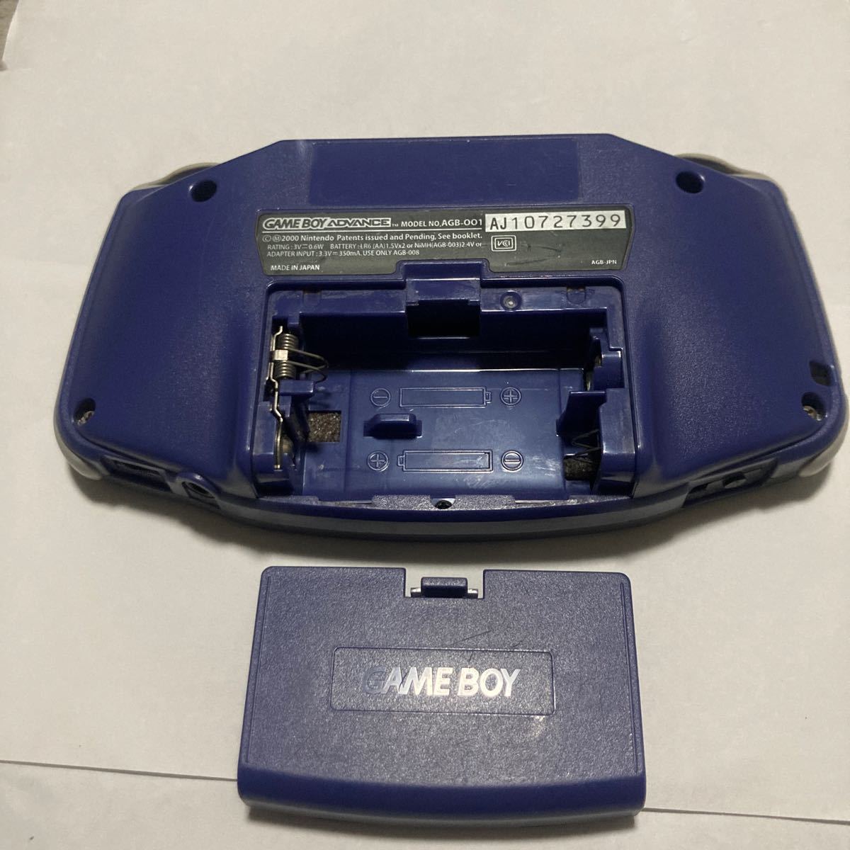 送料無料 GBA ゲームボーイアドバンス 本体 ブラック (裏は 送料無料 GBA ゲームボーイアドバンス 本体 ブラック (裏は