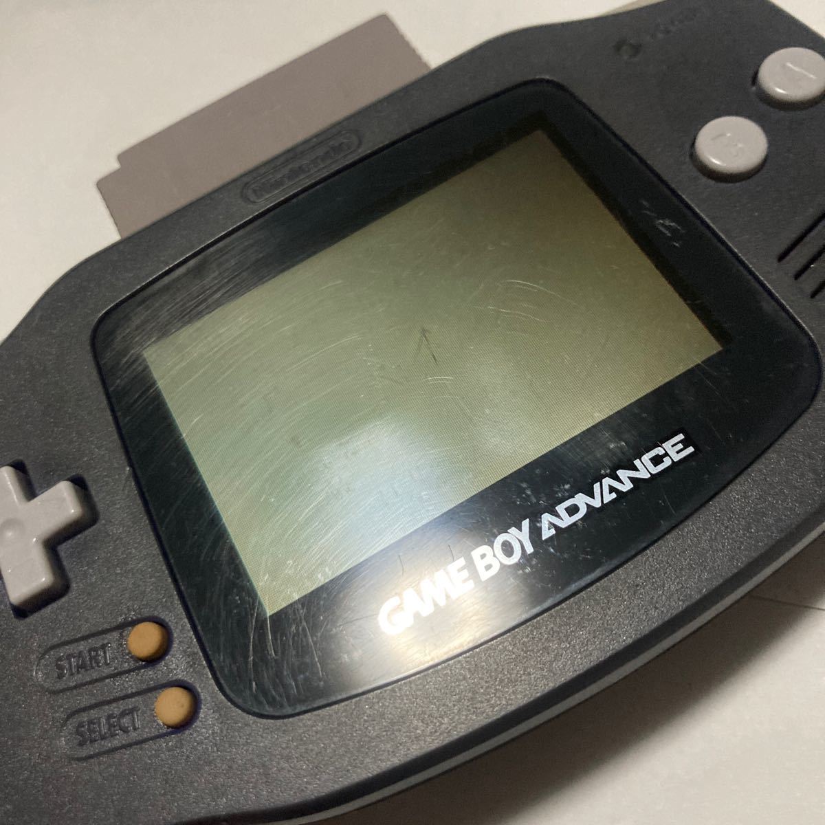 送料無料 GBA ゲームボーイアドバンス 本体 ブラック (裏は 送料無料 GBA ゲームボーイアドバンス 本体 ブラック (裏は