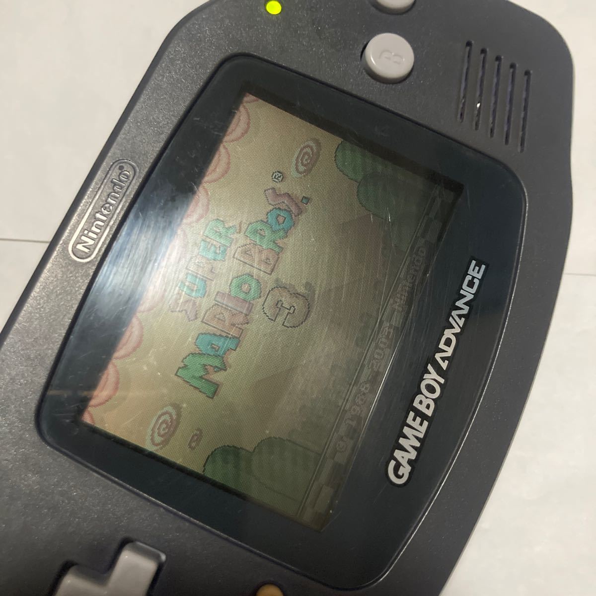 送料無料 GBA ゲームボーイアドバンス 本体 ブラック (裏は 送料無料 GBA ゲームボーイアドバンス 本体 ブラック (裏は