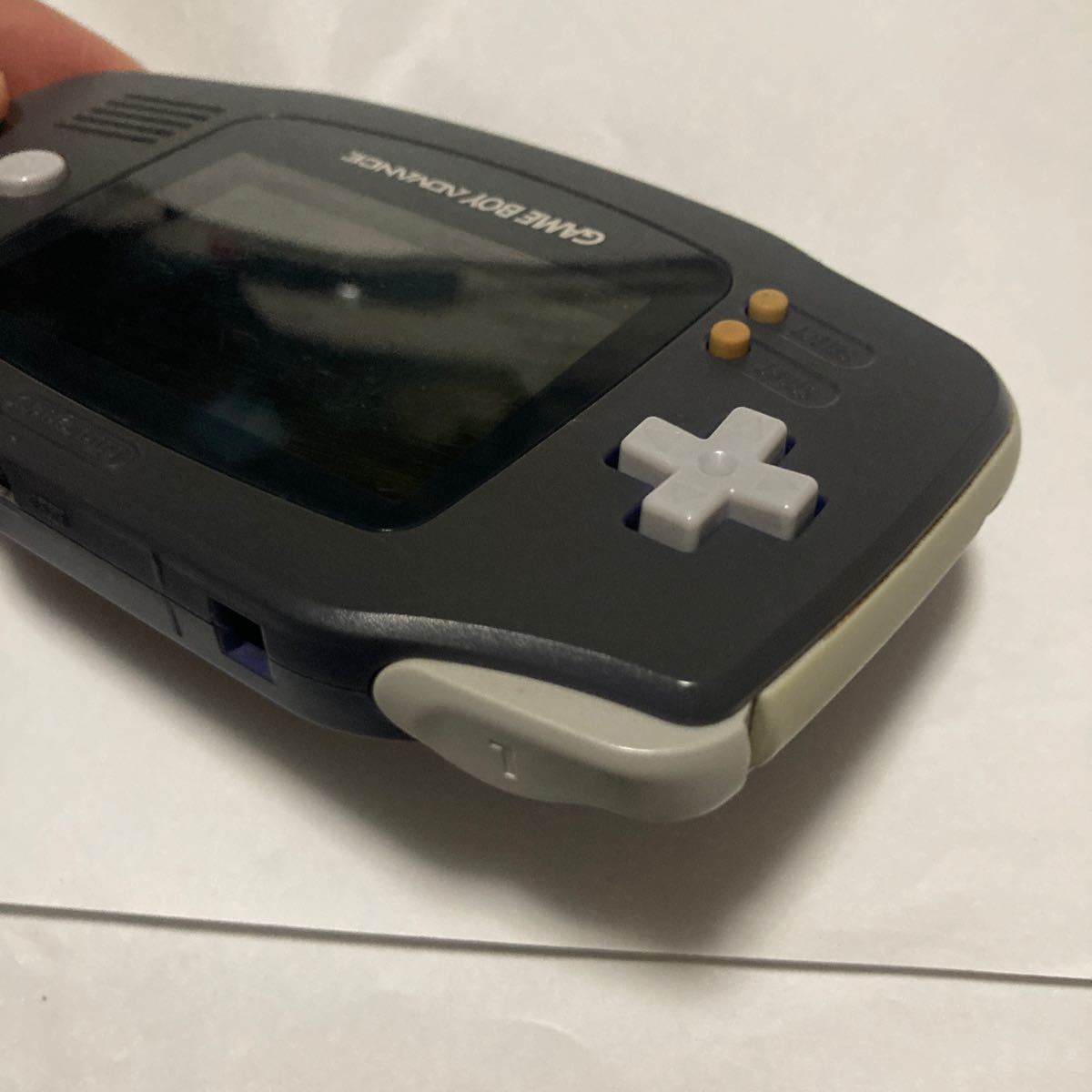 送料無料 GBA ゲームボーイアドバンス 本体 ブラック (裏は 送料無料 GBA ゲームボーイアドバンス 本体 ブラック (裏は