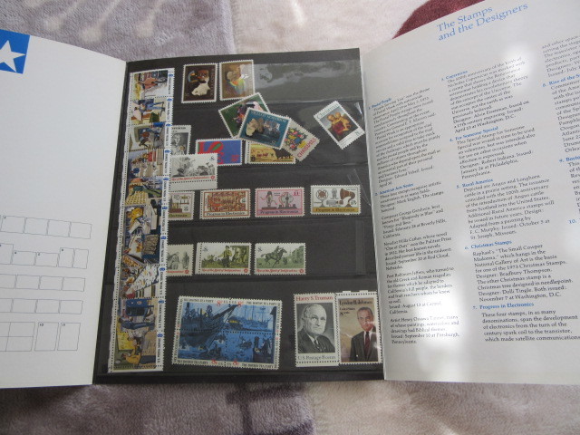 United States Postal Service Souvenir Mint Set 1973 切手付_画像2