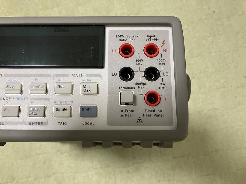 Agilent（ヒューレットパッカード）　デジタルマルチメーター　34401A 分解能6.5桁 Keysight_画像10