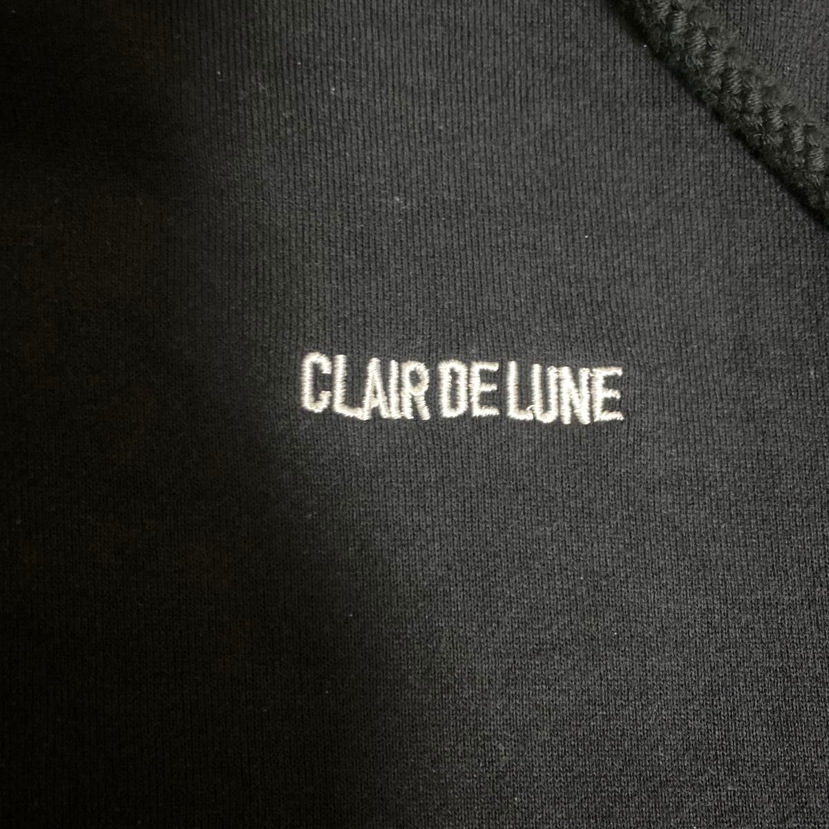 CLAIRDELUNE クレルナ CDL 登坂広臣 OMI パーカー 黒 Sサイズ CLAIRDELUNE クレルナ CDL 登坂広臣 OMI パーカー 黒 Sサイズ