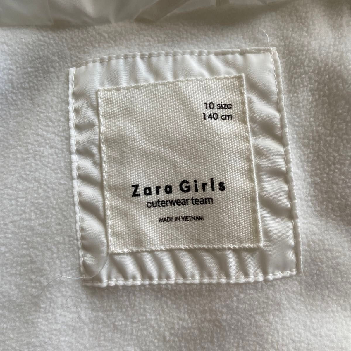 ZARA girls140 ダウン風中綿ジャンパー