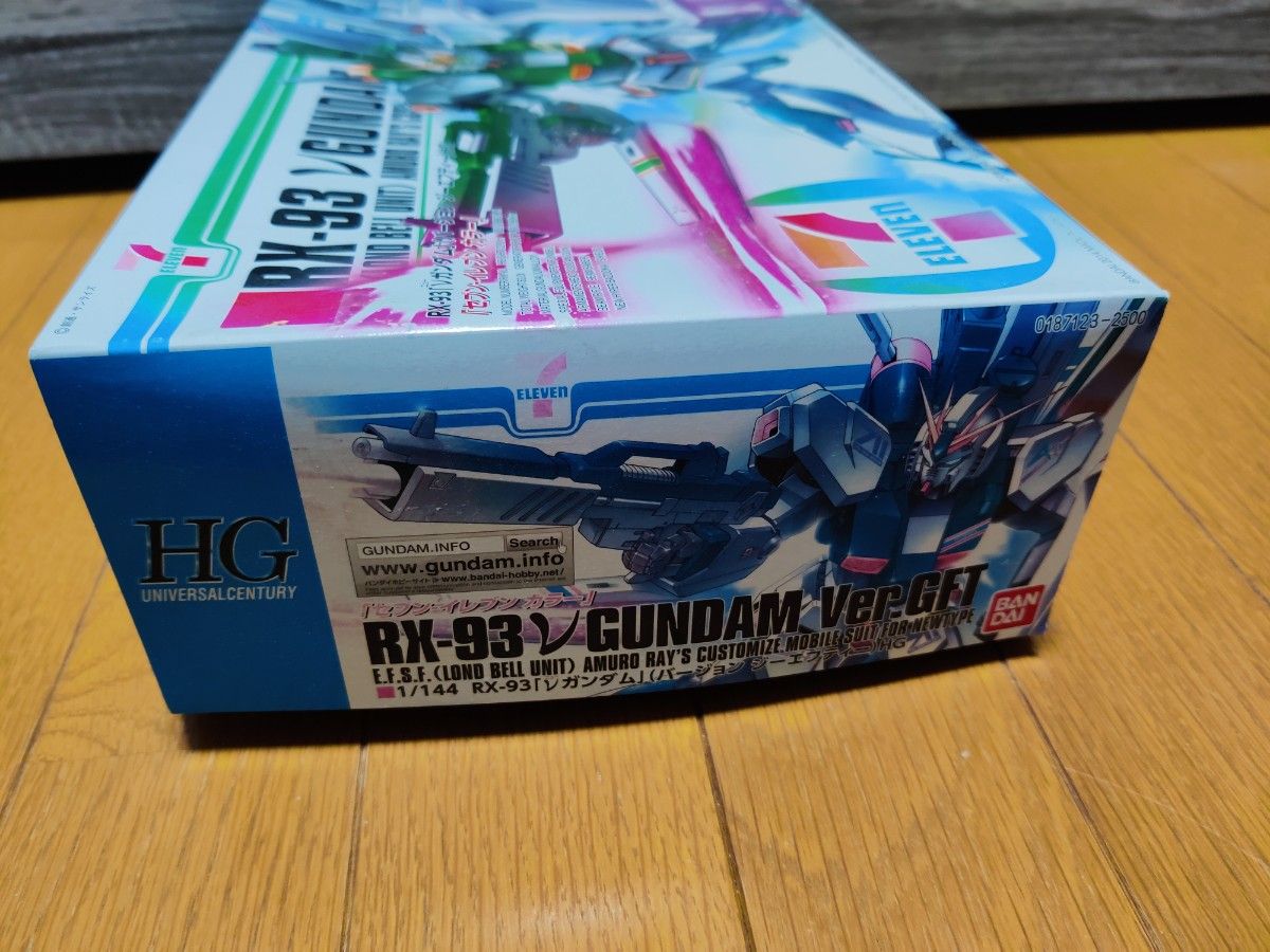 ■【新品】HGUC 1/144 RX-93 νガンダム Ver.GFT セブンイレブンカラー ■