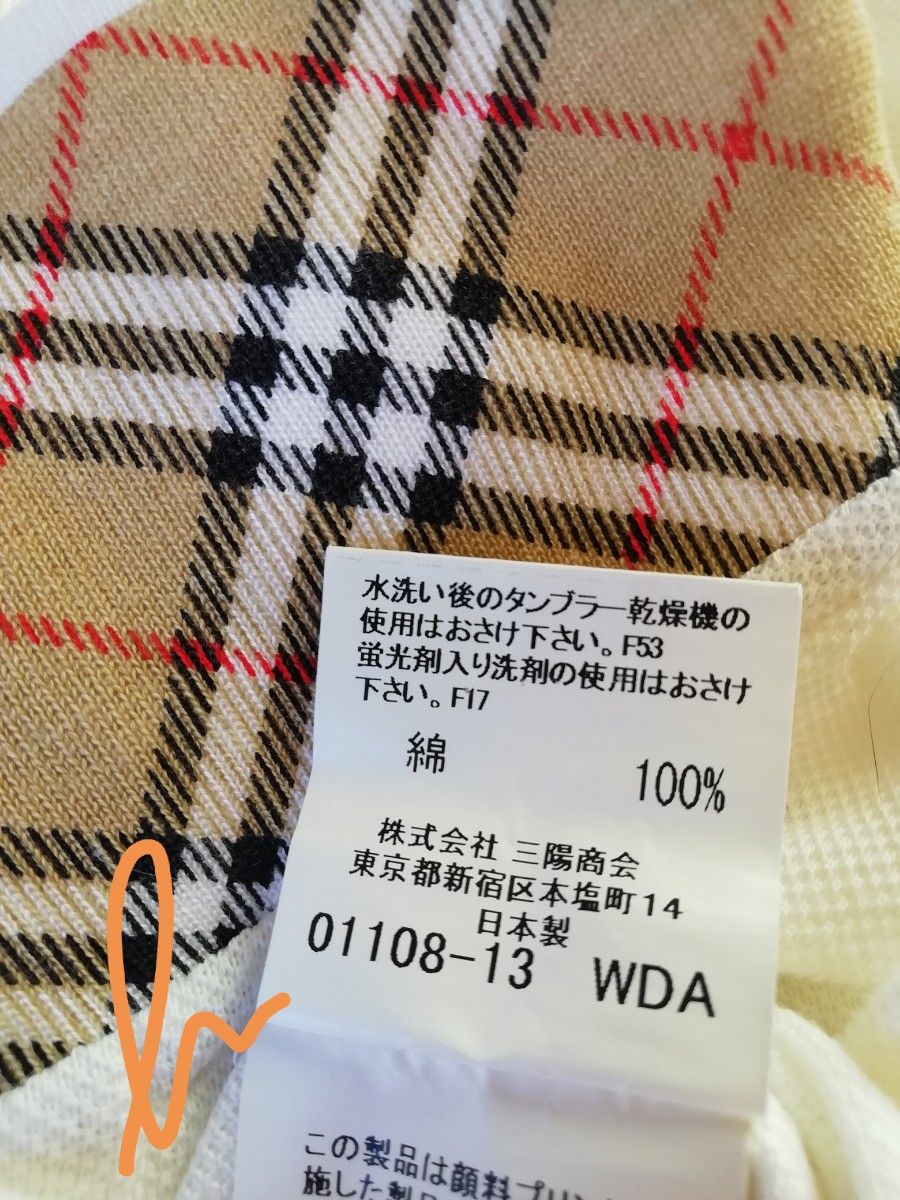BURBERRY GOLF バーバリーゴルフ レディース M 長袖 日本製 三陽 BURBERRY GOLF バーバリーゴルフ レディース M 長袖 日本製 三陽