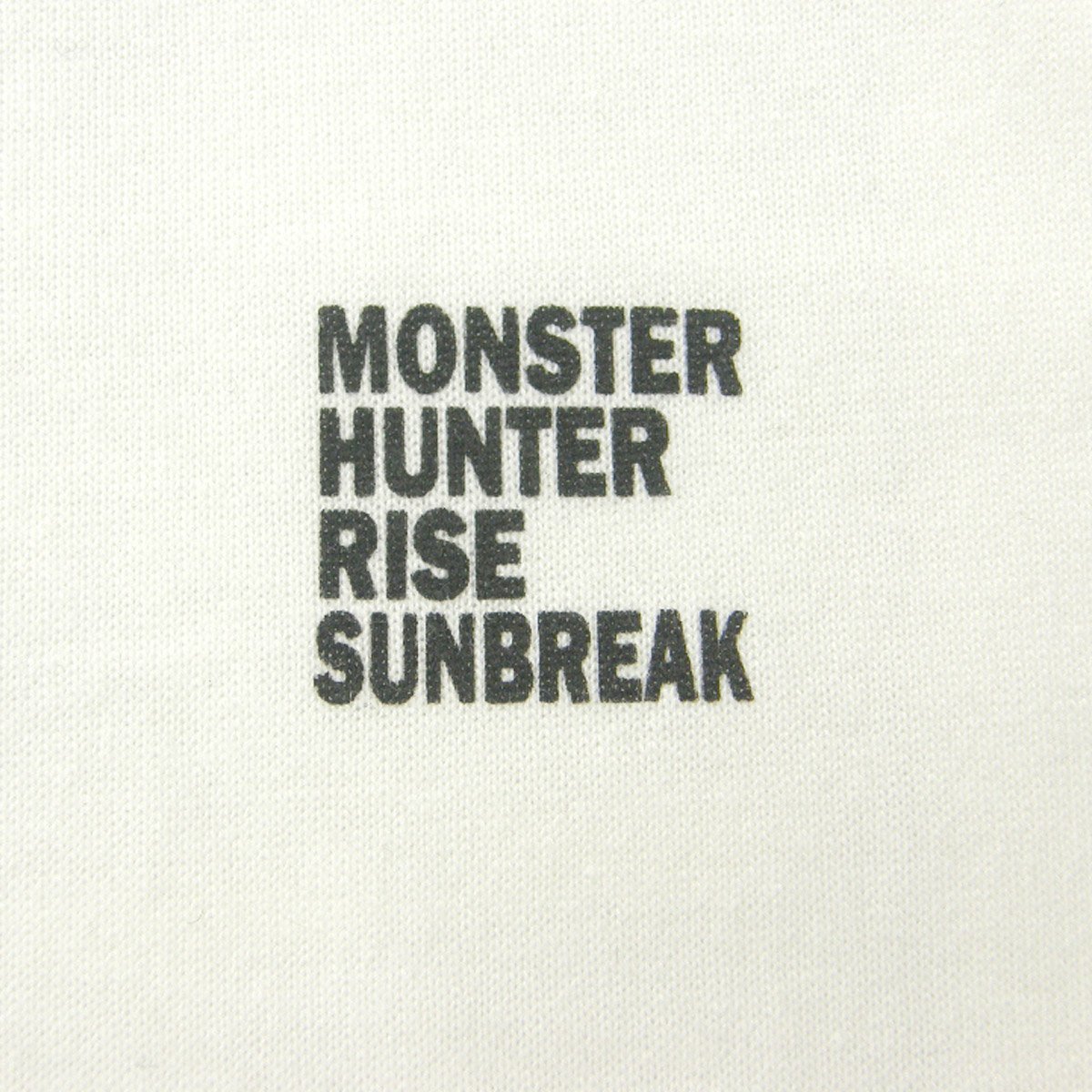  new goods [ Monstar Hunter laiz: sun break × TYPY] long Toto Moga rukM *350112mon handle CIAOPANIC TYPY T-shirt 