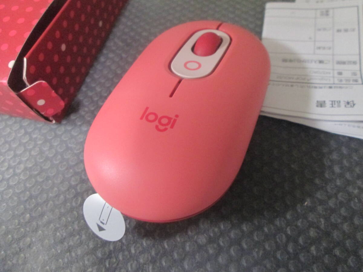 ロジクール Logicool POP Mouse M370RO（ローズ）の画像3