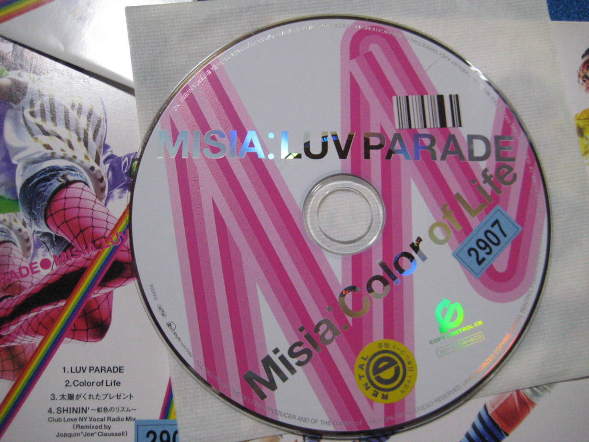 (CD)★LUV PARADE/Color of Life Maxi　MISIA　3203_画像5