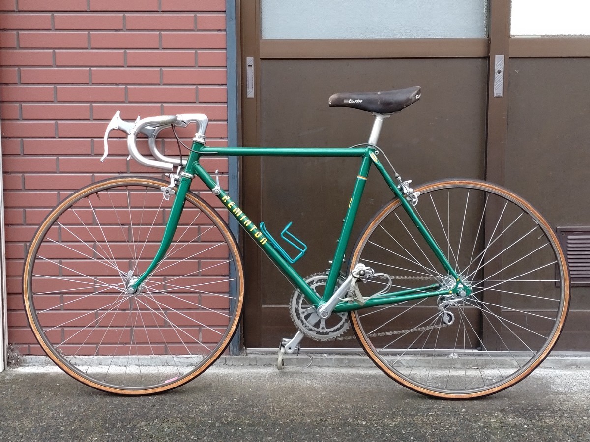 希少 REMINTON レミントン クロモリ ロードバイク サイズ52cm 2×7S SUNTOUR SUPERBE PRO コンポ 動作確認済み美品_画像1