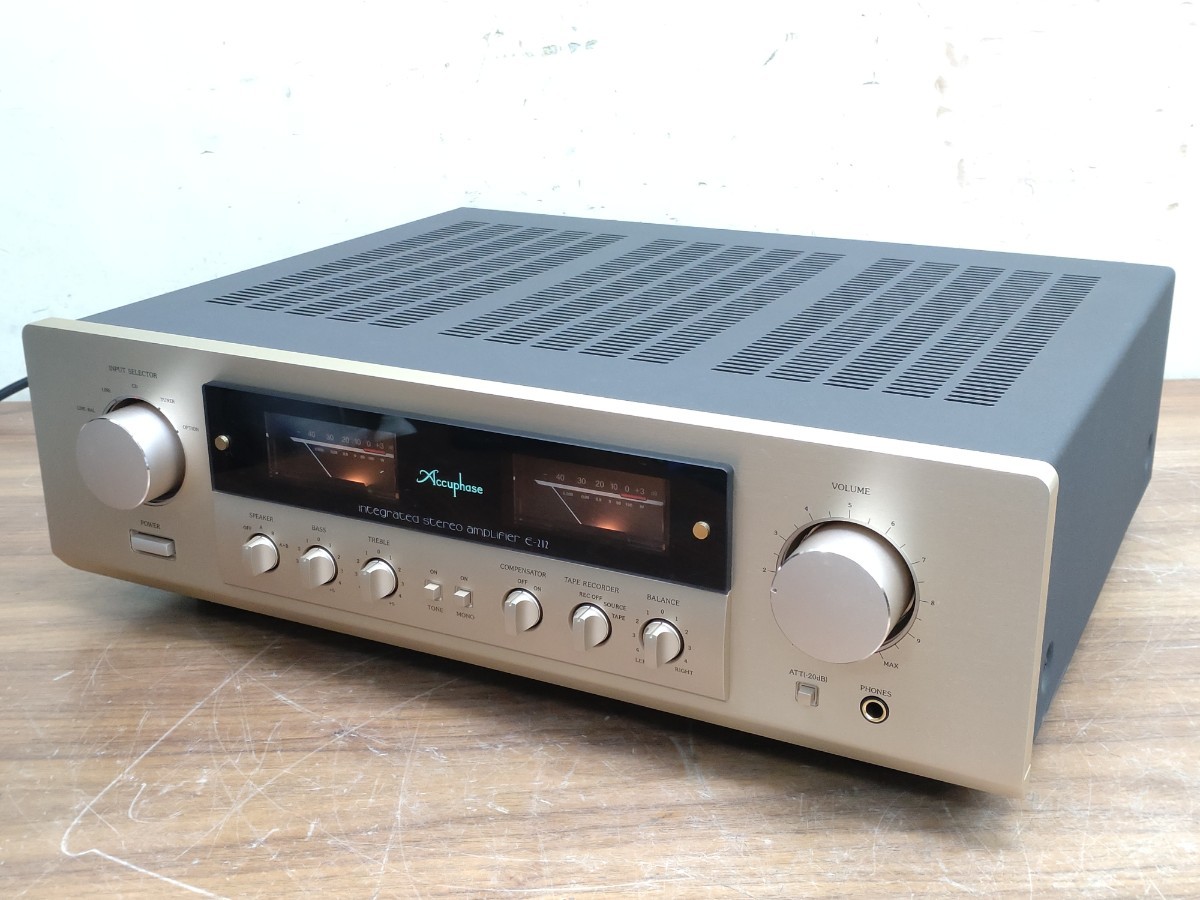Accuphase アキュフェーズ E-212 インテグレーテッドステレオ Accuphase アキュフェーズ E-212 インテグレーテッドステレオ